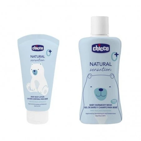 Chicco Natural Sensation Set Bagnoshampoo+crema Corpo 5 Chicco Natural Sensation Set Bagnoshampoo+crema Corpo - immagine 3