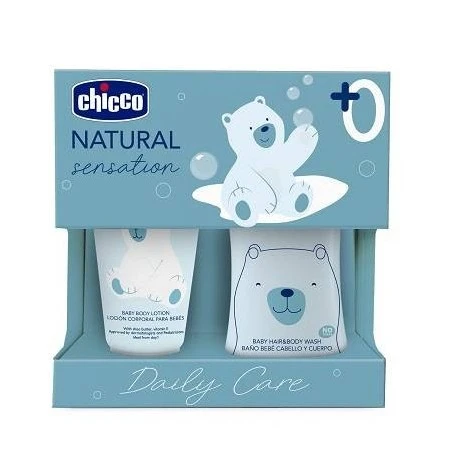 Chicco Natural Sensation Set Bagnoshampoo+crema Corpo 3 Chicco Natural Sensation Set Bagnoshampoo+crema Corpo