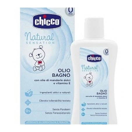 Chicco Olio Bagno Natural Sensation 200 Ml 3 Chicco Olio Bagno Natural Sensation 200 Ml
