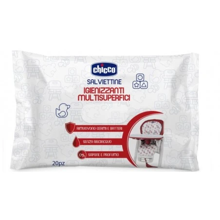 CHICCO SALVIETTINE IGIENIZZANTI 20 PEZZI 3 CHICCO SALVIETTINE IGIENIZZANTI 20 PEZZI