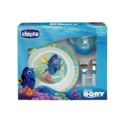 Chicco Set Pappa Dory Azzurro 18+