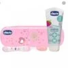 Chicco Set Primi Dentini 12M+ Rosa Dentifricio Fragola + Spazzolino + Astuccio -Farmacia Point-IT chicco set primi dentini 12m rosa dentifricio fragola spazzolino astuccio 1 6