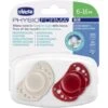 Chicco Succhietti Air Rosso Silicone 6-16 Mesi 2 Pezzi -Farmacia Point-IT chicco succhietti air rosso silicone 6 16 mesi 2 pezzi