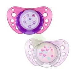 Chicco Succhietto Air Girl In Silicone 6-16 Mesi 2 Pezzi