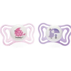 CHICCO SUCCHIETTO LIGHT GIRL SILICONE 2-6 MESI 2 PEZZI