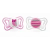 CHICCO SUCCHIETTO LIGHT GIRL SILICONE 6-16 MESI 2 PEZZI -Farmacia Point-IT chicco succhietto light girl silicone 6 16 mesi 2 pezzi