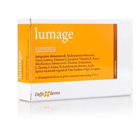 Cieffe Derma Lumage 40 Compresse 3 Cieffe Derma Lumage 40 Compresse