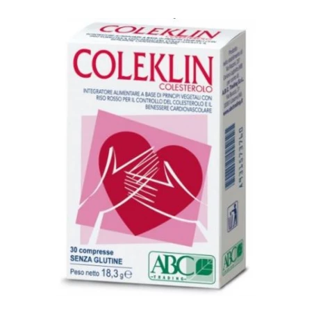 Coleklin Colesterolo 30 Compresse 3 Coleklin Colesterolo 30 Compresse