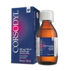 Corsodyl Soluz150ml200mg/100