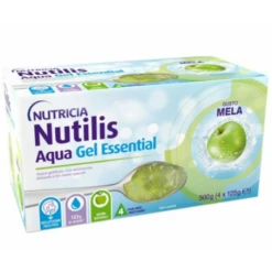 Danone Nutilis Aqua Gel Mela 4 Pezzi Da 125 G