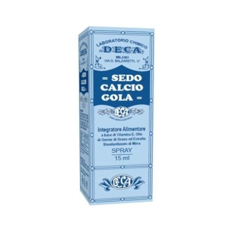 Deca Laboratorio Chimico Sedo Calcio Gola Spray 15 Ml 3 Deca Laboratorio Chimico Sedo Calcio Gola Spray 15 Ml