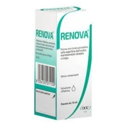 Doc Generici Renova Collirio Sostituto Lacrimale A Base Di Acido Ialuronico 0,4% Flacone Da 10 Ml Senza Conservanti