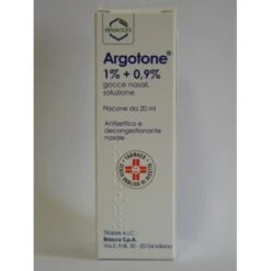 Dompe' Farmaceutici Argotone 1% +0,9% Gocce Nasali, Soluzione