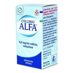 Dompe' Farmaceutici Collirio Alfa Decongestionante 0,8 Mg/ml Collirio, Soluzione