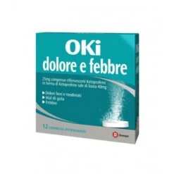 Dompe' Farmaceutici Oki Dolore E Febbre 25 Mg Compresse Effervescenti