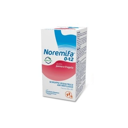 Dompe' Farmaceutici Sciroppo Pediatrico Antireflusso Noremifa 0-12 Flacone 200 Ml Gusto Panna E Fragola 3 Dompe' Farmaceutici Sciroppo Pediatrico Antireflusso Noremifa 0-12 Flacone 200 Ml Gusto Panna E Fragola