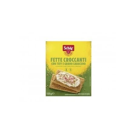 Dr. Schar Schar Fette Croccanti Con Teff E Grano Saraceno Senza Lattosio 125 G 3 Dr. Schar Schar Fette Croccanti Con Teff E Grano Saraceno Senza Lattosio 125 G