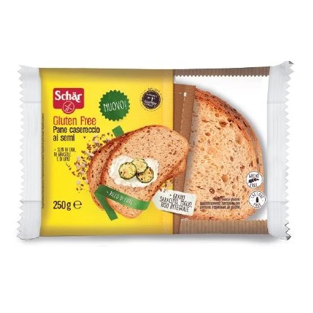 Dr. Schar Schar Pane Casereccio Ai Semi 250 G Senza Glutine 3 Dr. Schar Schar Pane Casereccio Ai Semi 250 G Senza Glutine