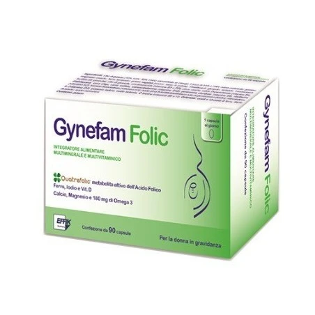 Effik Italia Gynefam Folic 3 Blister Da 30 Capsule 3 Effik Italia Gynefam Folic 3 Blister Da 30 Capsule
