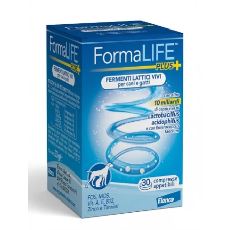 Elanco Italia Formalife Plus Fermenti Lattici Vivi 30 Compresse Appetibili 3 Elanco Italia Formalife Plus Fermenti Lattici Vivi 30 Compresse Appetibili
