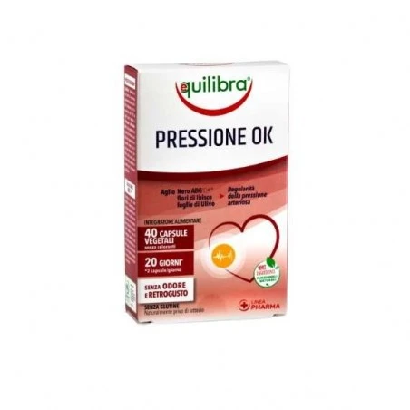 Equilibra Pressione Ok 40 Capsule Vegetali 3 Equilibra Pressione Ok 40 Capsule Vegetali