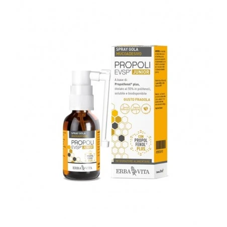 Erba Vita Group Propoli Evsp Spray Gola Junior Gusto Fragola 20 Ml 3 Erba Vita Group Propoli Evsp Spray Gola Junior Gusto Fragola 20 Ml