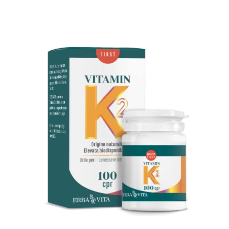 Erba Vita Vitamina K2 100 Compresse 3 Erba Vita Vitamina K2 100 Compresse
