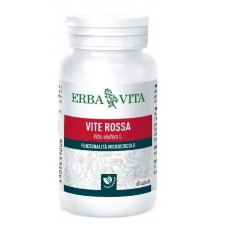 Erba Vita Vite Rossa 60 Capsule 3 Erba Vita Vite Rossa 60 Capsule