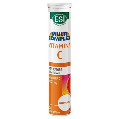 Esi Multicomplex Vitamina C 20 Compresse Effervescenti 3 Esi Multicomplex Vitamina C 20 Compresse Effervescenti