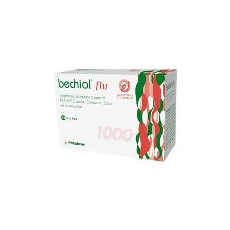 Euronational Bechiol Flu 12 Bustine Stick Pack 3 Euronational Bechiol Flu 12 Bustine Stick Pack