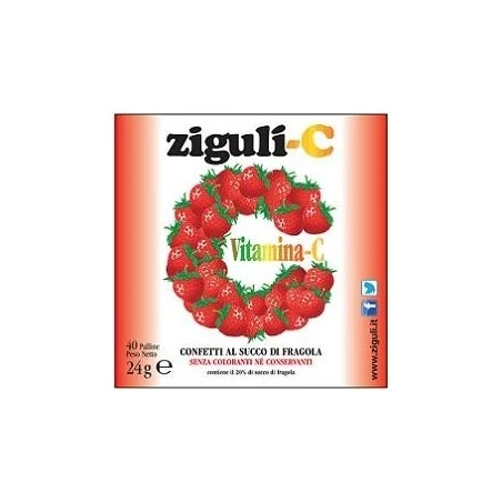 Falqui Prodotti Farmac. Ziguli C Fragola 40 Confetti 24 G 3 Falqui Prodotti Farmac. Ziguli C Fragola 40 Confetti 24 G