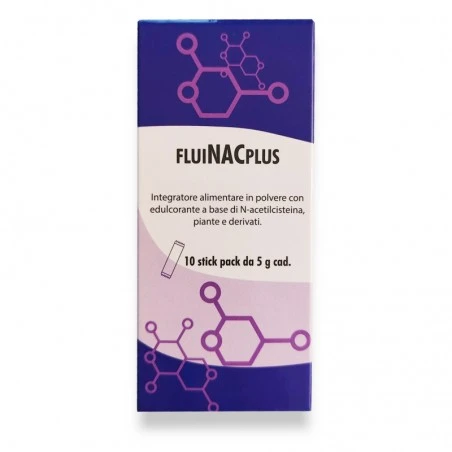 FluiNACplus Integratore Alimentare A Base Di N-acetilcisteina, Piante E Derivati 10 Stick Pack 5 G Cad 6 FluiNACplus Integratore Alimentare A Base Di N-acetilcisteina, Piante E Derivati 10 Stick Pack 5 G Cad - immagine 4