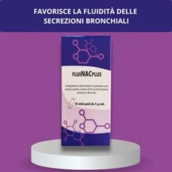 FluiNACplus Integratore Alimentare A Base Di N-acetilcisteina, Piante E Derivati 10 Stick Pack 5 G Cad 11 FluiNACplus Integratore Alimentare A Base Di N-acetilcisteina, Piante E Derivati 10 Stick Pack 5 G Cad -Farmacia Point-IT farmacia anedda fluinac plus 10 stick pack 4