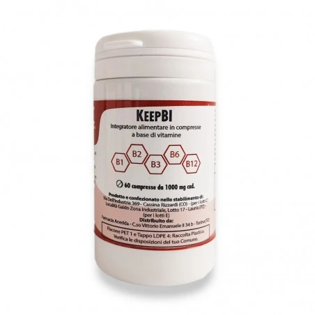 KeepBi Integratore Alimentare A Base Di Vitamine Del Gruppo B 60 Compresse 5 KeepBi Integratore Alimentare A Base Di Vitamine Del Gruppo B 60 Compresse - immagine 3
