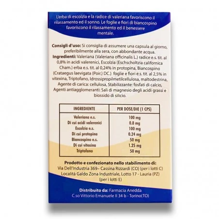 Keep Relax Integratore Alimentare Per Il Sonno E Il Rilassamento 15 Capsule 4 Keep Relax Integratore Alimentare Per Il Sonno E Il Rilassamento 15 Capsule - immagine 2