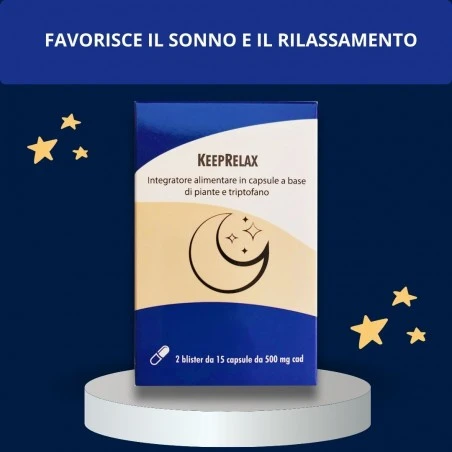 Keep Relax Integratore Alimentare Per Il Sonno E Il Rilassamento 15 Capsule 7 Keep Relax Integratore Alimentare Per Il Sonno E Il Rilassamento 15 Capsule - immagine 5