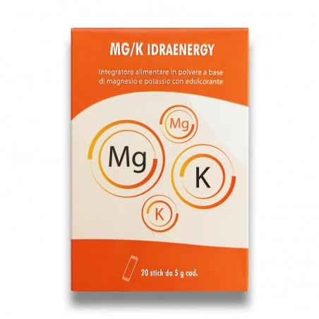 MG/K Idraenergy Integratore Alimentare Di Magnesio E Potassio 20 Stick 5 G Cad 6 MG/K Idraenergy Integratore Alimentare Di Magnesio E Potassio 20 Stick 5 G Cad - immagine 4