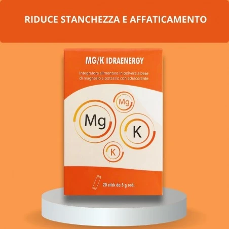 MG/K Idraenergy Integratore Alimentare Di Magnesio E Potassio 20 Stick 5 G Cad 7 MG/K Idraenergy Integratore Alimentare Di Magnesio E Potassio 20 Stick 5 G Cad - immagine 5