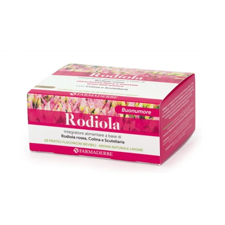 Farmaderbe Rodiola 20 Flaconcini 10 Ml 3 Farmaderbe Rodiola 20 Flaconcini 10 Ml