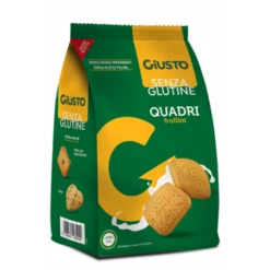 Farmafood Giusto Senza Glutine Quadri Frollini 200 G