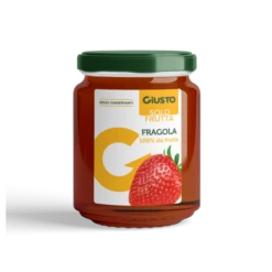 Farmafood Giusto Solo Frutta Marmellata Fragole 284 G