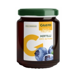Farmafood Giusto Solo Frutta Marmellata Mirtilli 284 G