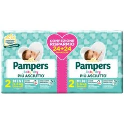 Fater Pampers Baby Dryduo Dwct Mini X 48 Pezzi