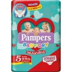 Fater Pannolino A Mutandina Pampers Baby Dry Junior Small Pack 14 Pezzi