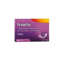 Sanofi Fexactiv Collirio Antistaminico Allergia 10 Flaconcini Multidose 0,5ML