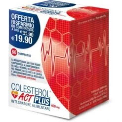 F&f Colesterol Act Plus 60 Compresse