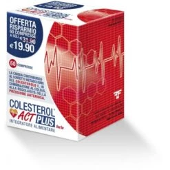 F&f Colesterol Act Plus Forte 60 Compresse