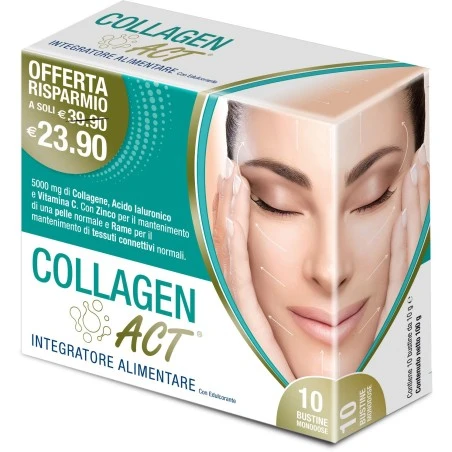 F&f Collagen Act 10 Bustine 3 F&f Collagen Act 10 Bustine