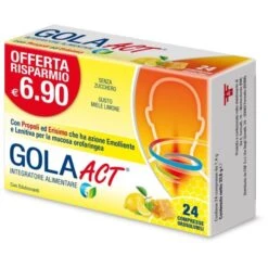 F&f Gola Act Miele Limone 62,4 G 24 Caramelle