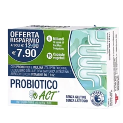 F&f Probiotico Act 15 Capsule Vegetali